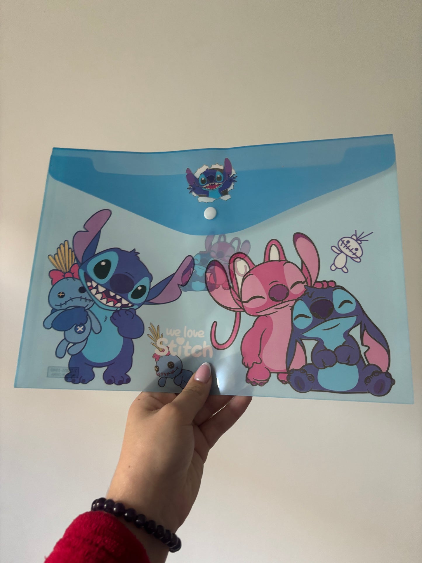 Pochette A4 - Stitch univers