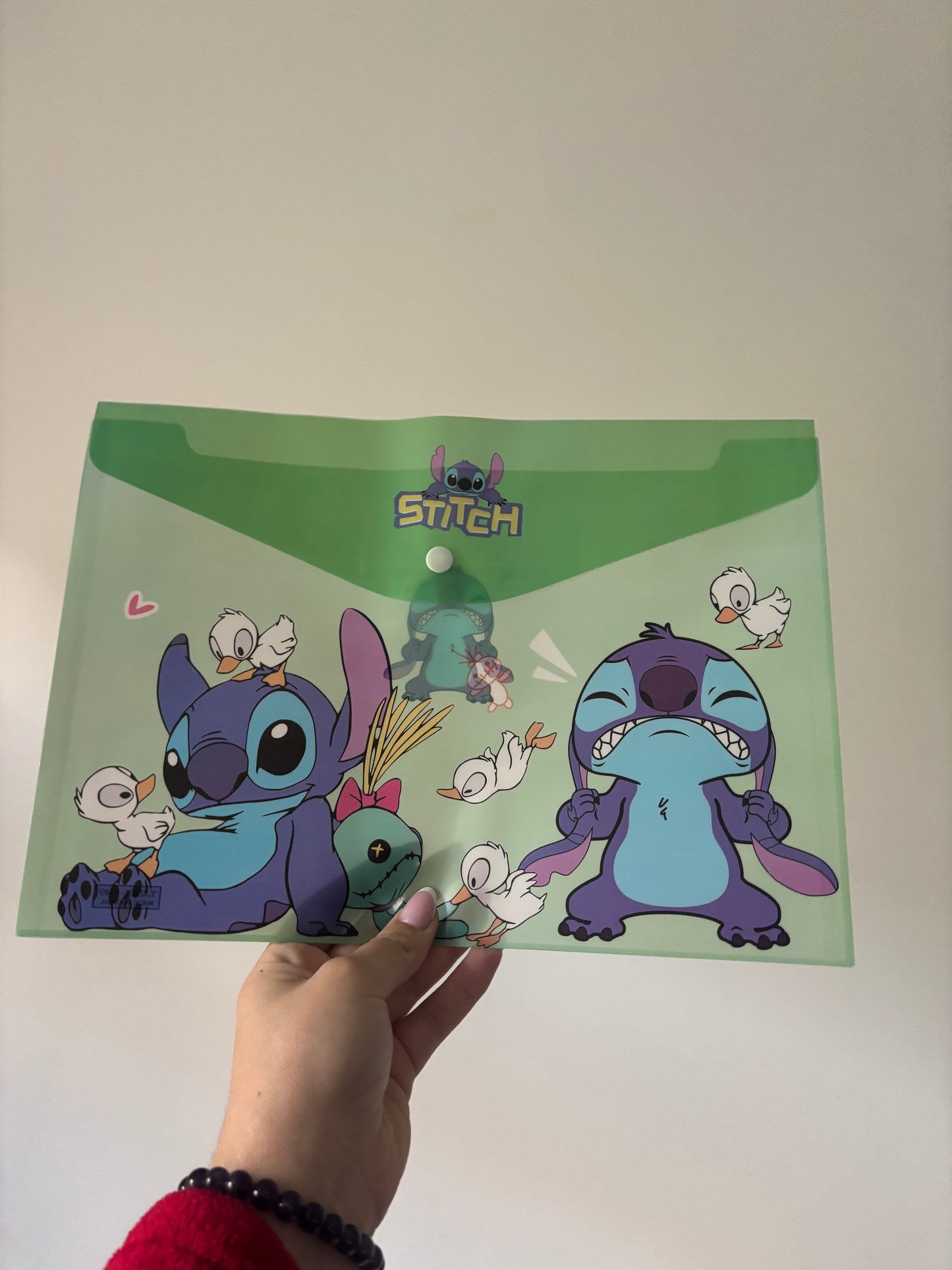 Pochette A4 - Stitch univers