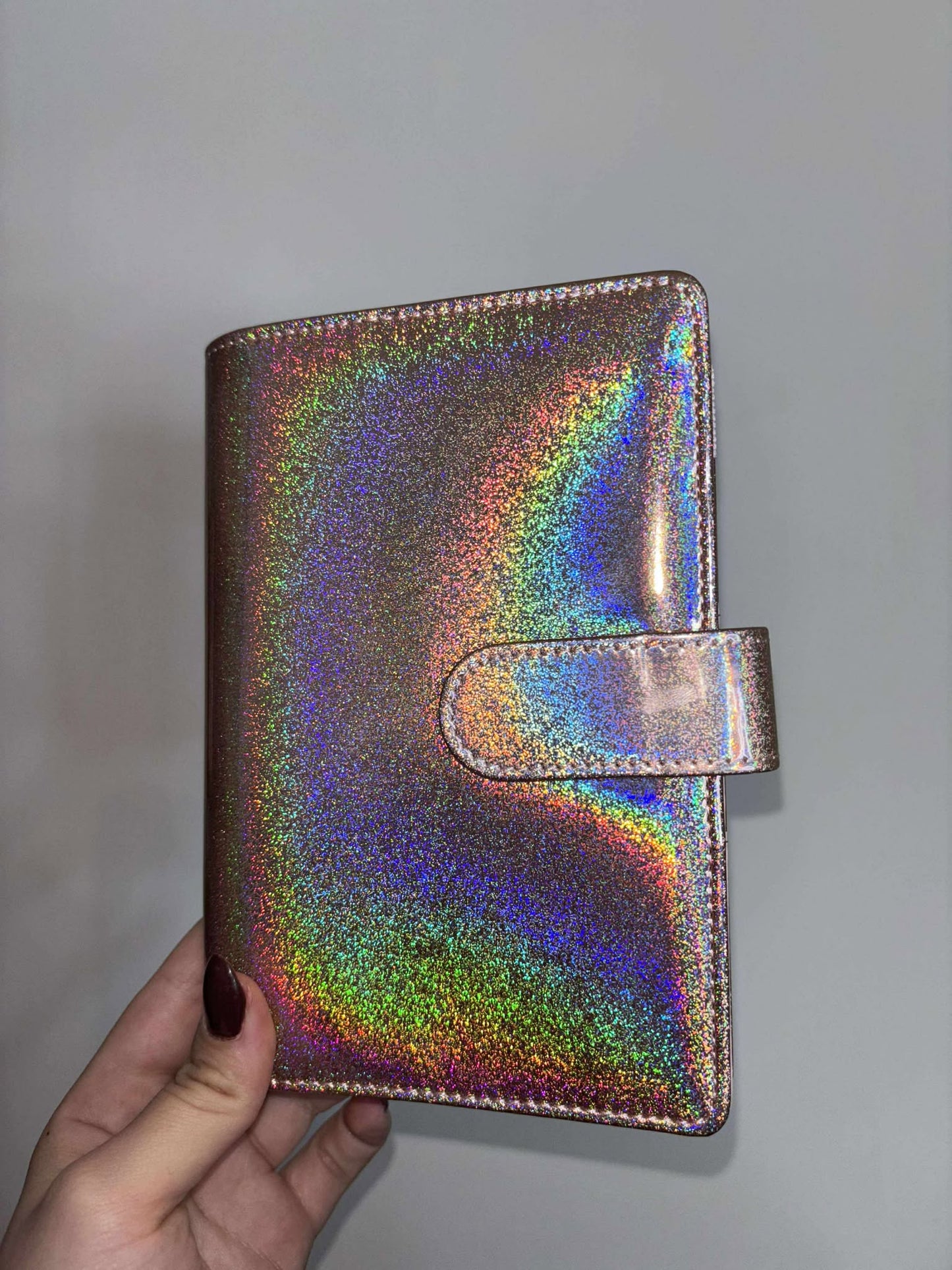 Classeur budget A6 - Pailleté