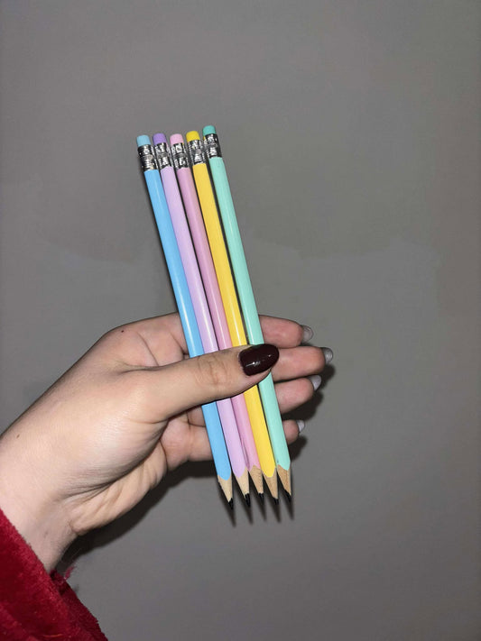 Crayons de papier pastel