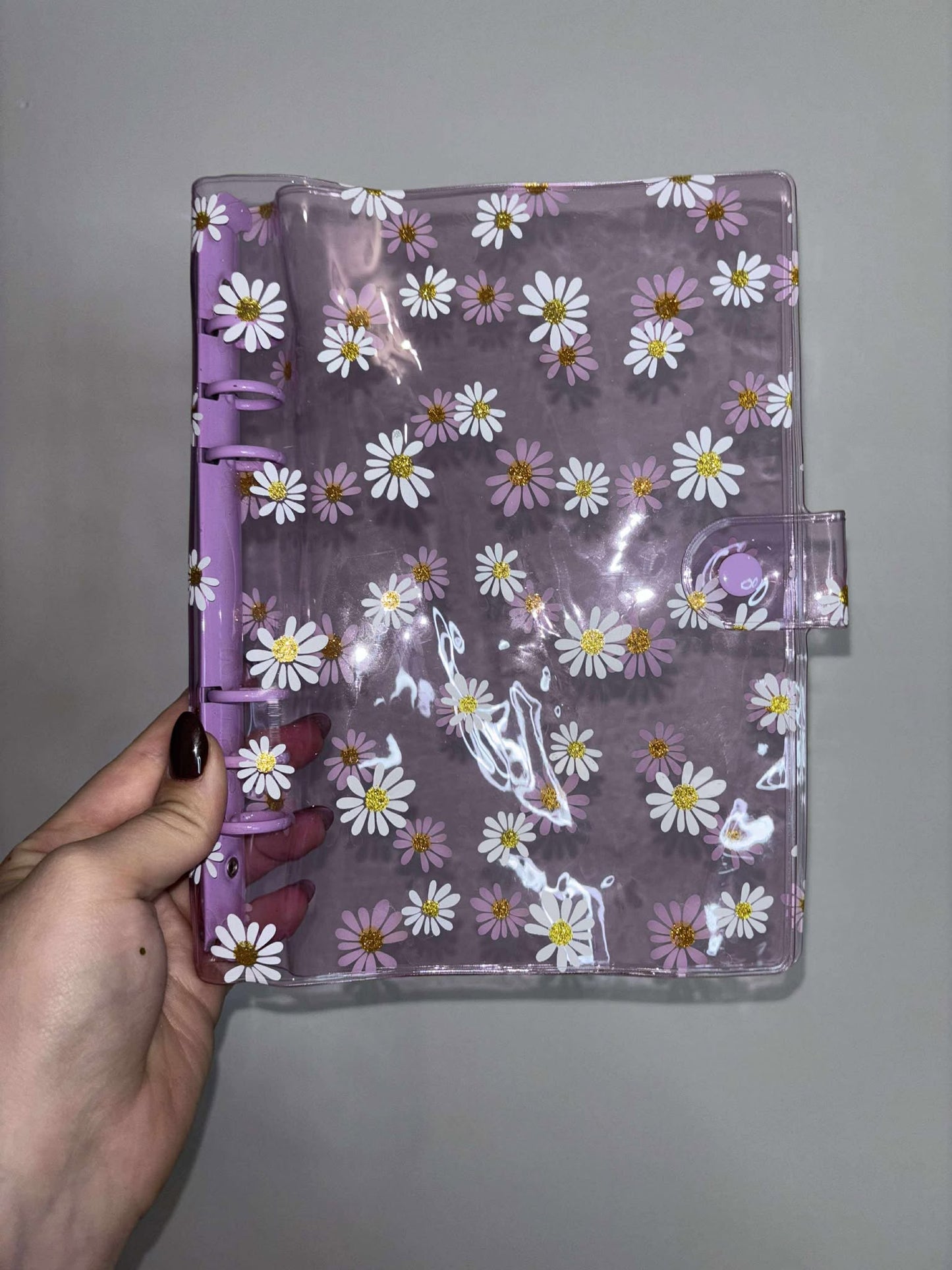 Classeur budget  - Transparent Motif