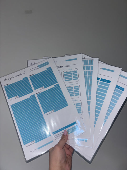 Kit planner budget annuel